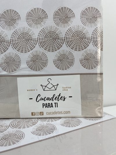 Alternative view of JUEGO SÁBANAS ESPIRAL 150CM