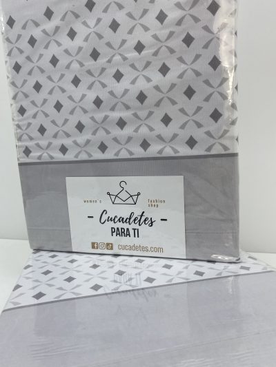 Alternative view of JUEGO SÁBANAS ROMBO 150CM