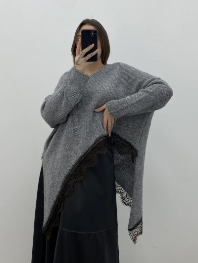 Alternative view of JERSEY PICOS PUNTILLA GRIS