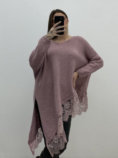 Alternative view of JERSEY PICOS LARGO ROSA