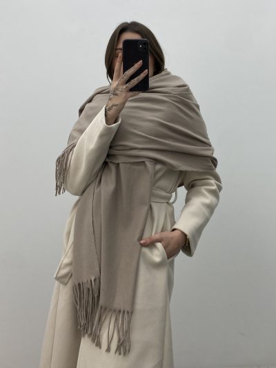 FOULARD FLECOS TAUPE