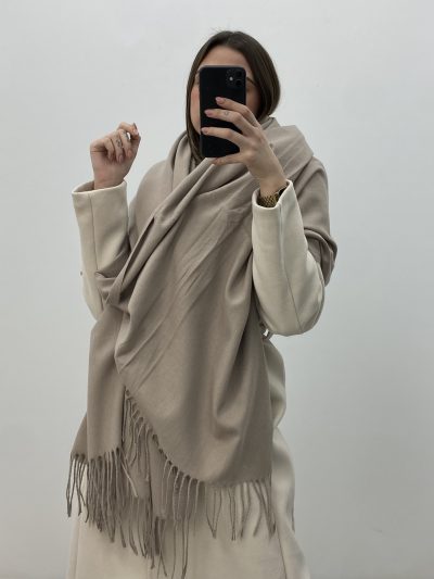 Alternative view of FOULARD FLECOS TAUPE