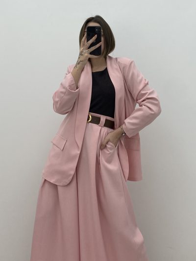 Alternative view of PANTALÓN PALAZZO ROSA