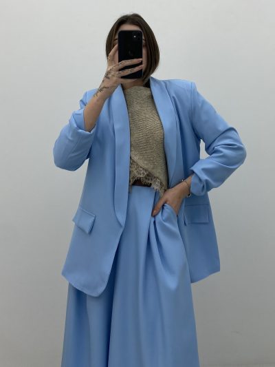 Alternative view of BLAZER PRIMAVERA CELESTE