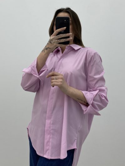 CAMISA GALA ROSA