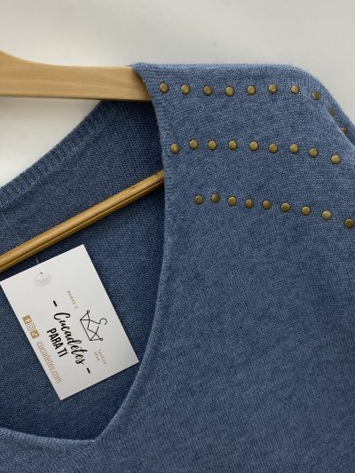 Alternative view of JERSEY REMACHE DENIM