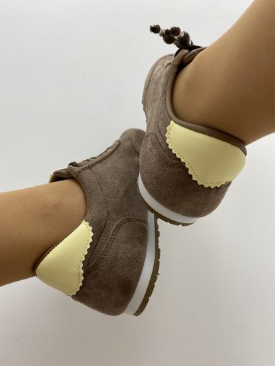 Alternative view of ZAPATILLA ANTE MARRÓN