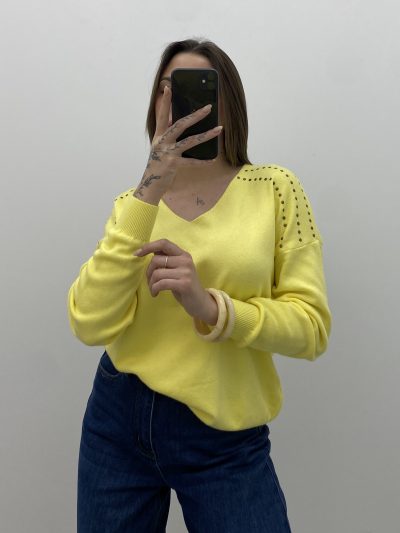 JERSEY REMACHE AMARILLO