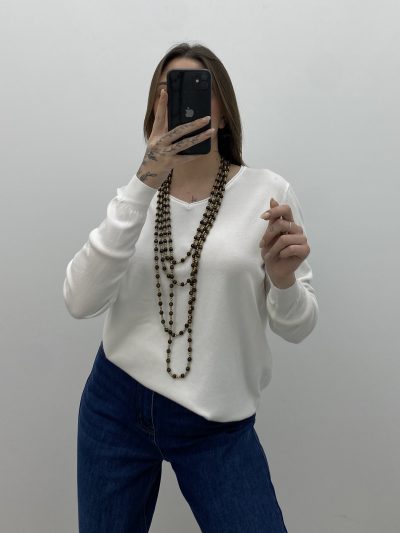 Alternative view of JERSEY PICO BLANCO