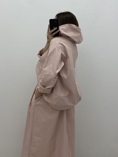 Alternative view of CORTA VIENTO EFECTO TAFETÁN ROSA