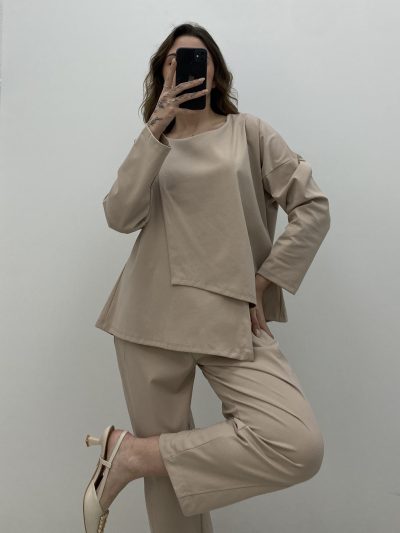 PANTALÓN PIEZA BEIGE