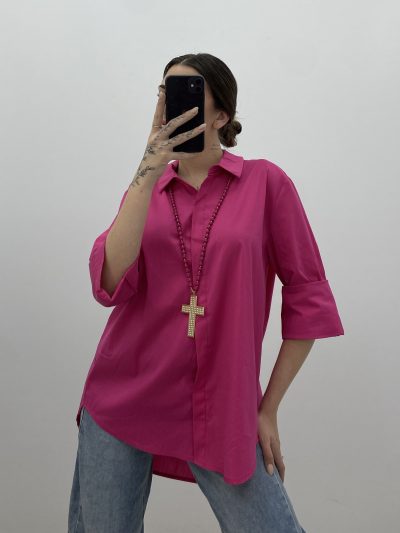 CAMISA GALA FUCSIA