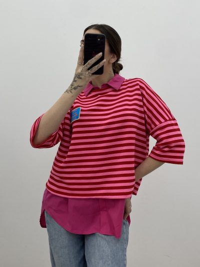 CAMISETA MORE FUCSIA