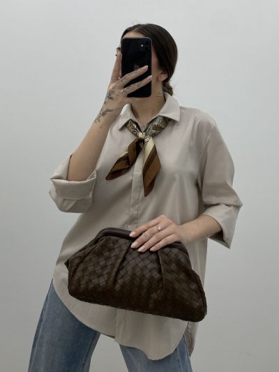 PAÑUELO CACHEMIRE MARRÓN