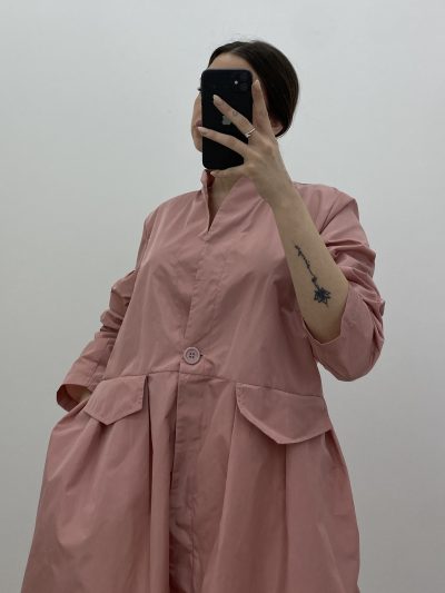 Alternative view of GABARDINA TAFETÁN ROSA