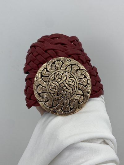 Alternative view of FAJÍN TRENZADO ROJO