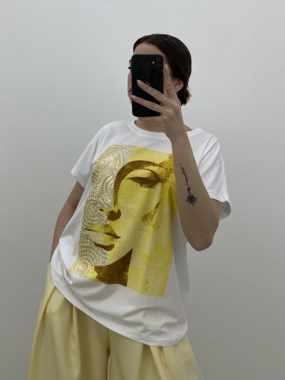 CAMISETA ROSTRO AMARILLO