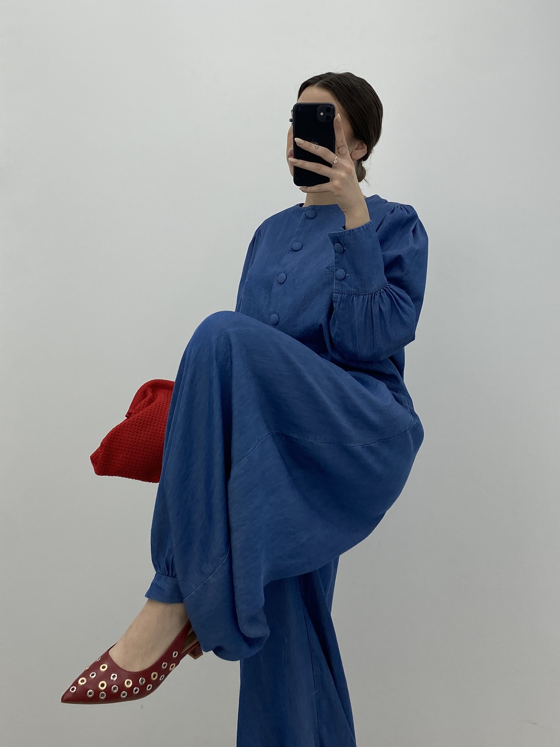 PANTALÓN DENIM BLANDITO PINZAS - Imagen 3