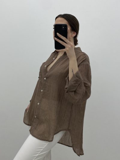 Alternative view of BLUSA NATURAL MOKA