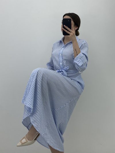 VESTIDO CAMISERO RAYAS