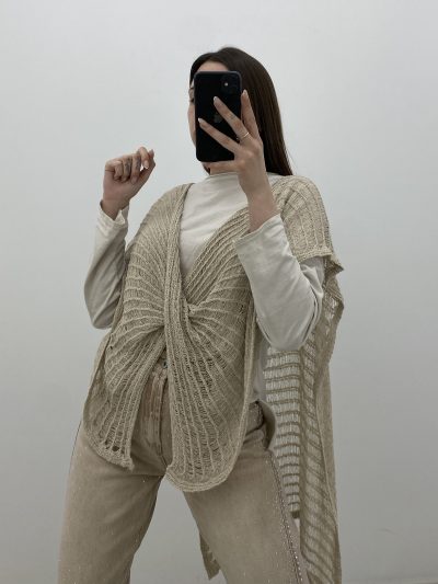 Alternative view of CHAL MARIPOSA BEIGE