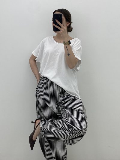 Alternative view of PANTALÓN RAYA NEGRO