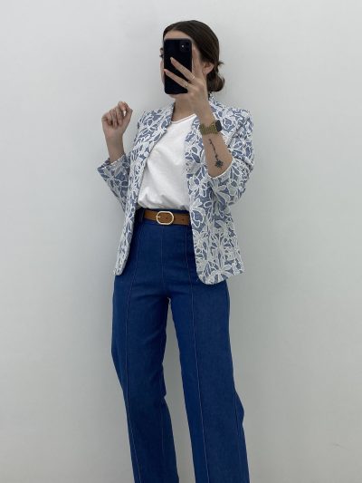 VAQUERO ELÁSTICO RECTO