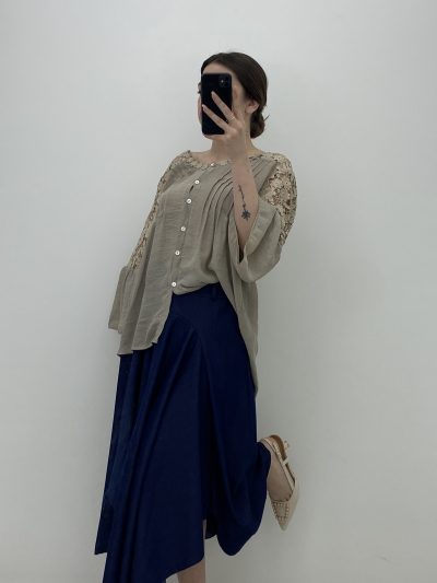 Alternative view of FALDA EFECTO DENIM