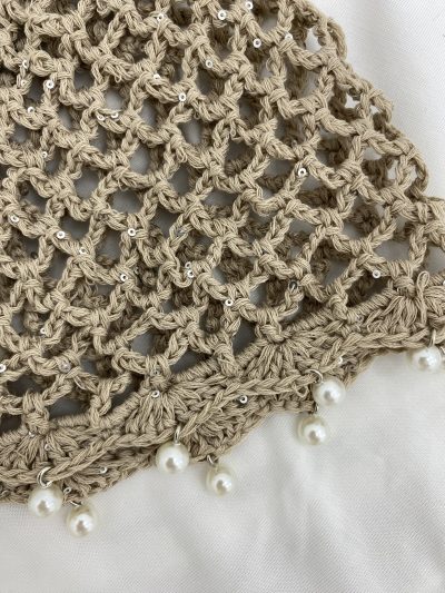 Alternative view of GORRO TIPO GANCHILLO TAUPE