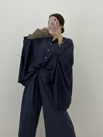 BLUSA AMPLIA MARINO