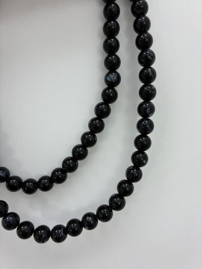 COLLAR BOLAS NEGRO