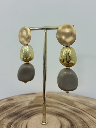 PENDIENTE TOPO ORO