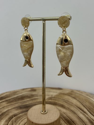 PENDIENTES PEZ NACARADOS