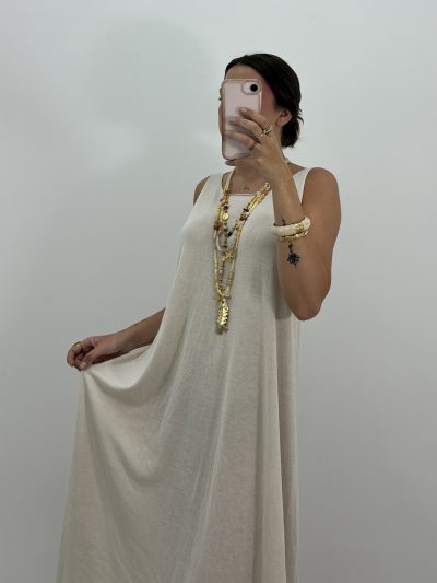 VESTIDO CRETA BEIGE