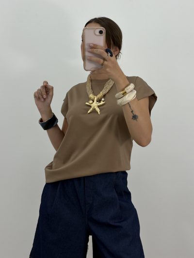 Alternative view of CAMISETA MANGA JAPONESA CAMEL