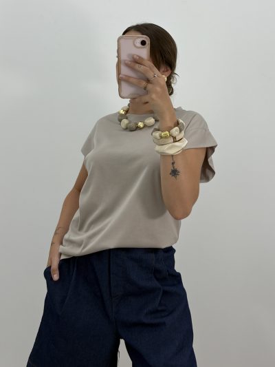 Alternative view of CAMISETA MANGA JAPONESA TOPO