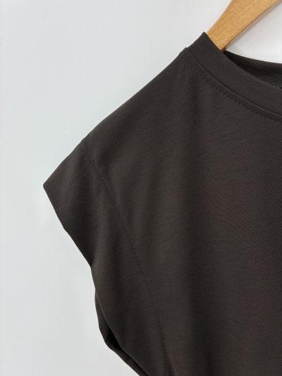 Alternative view of CAMISETA MANGA JAPONESA MARRÓN