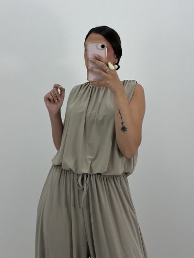 Alternative view of BLUSA TIPO BOMBACHO LICRA FRÍA TOPO