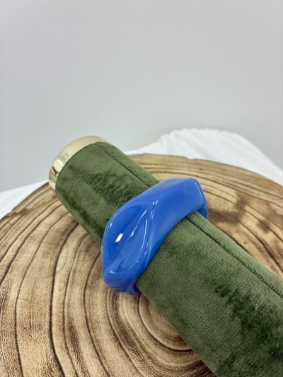 Alternative view of BRAZALETE RESINA AZUL