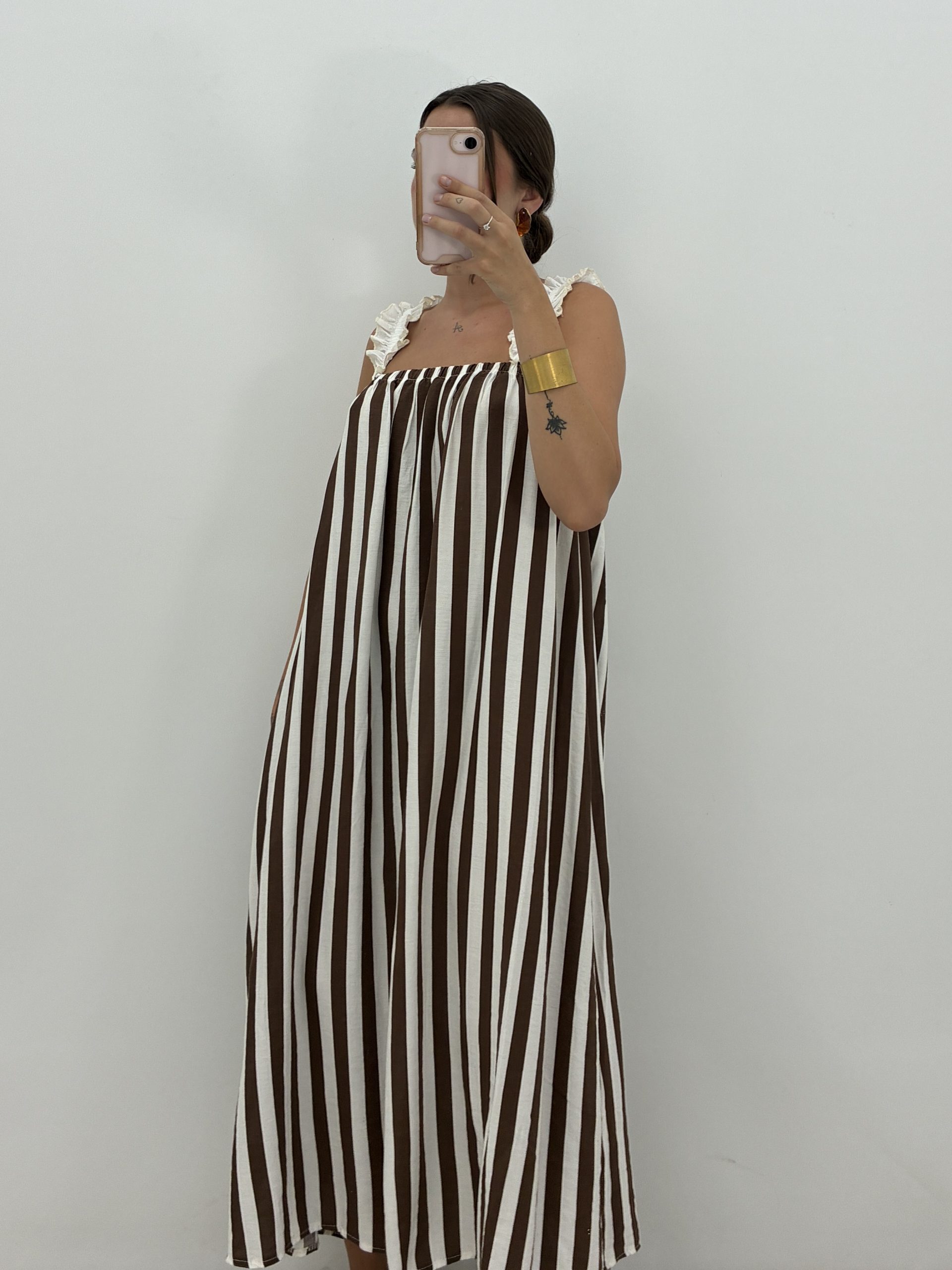 VESTIDO RAYADO LAZADA - Imagen 3