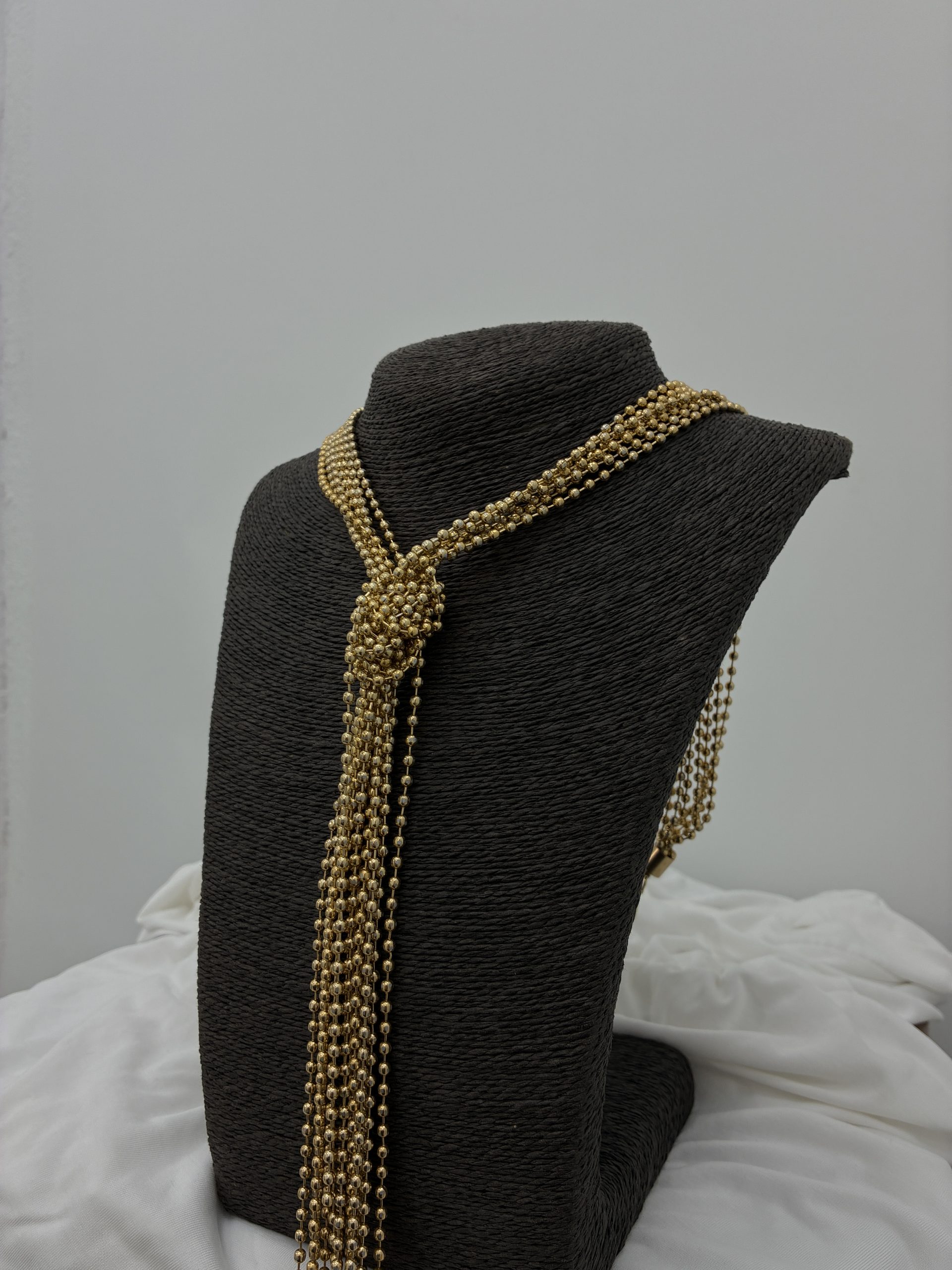 COLLAR MULTICADENA DORADA