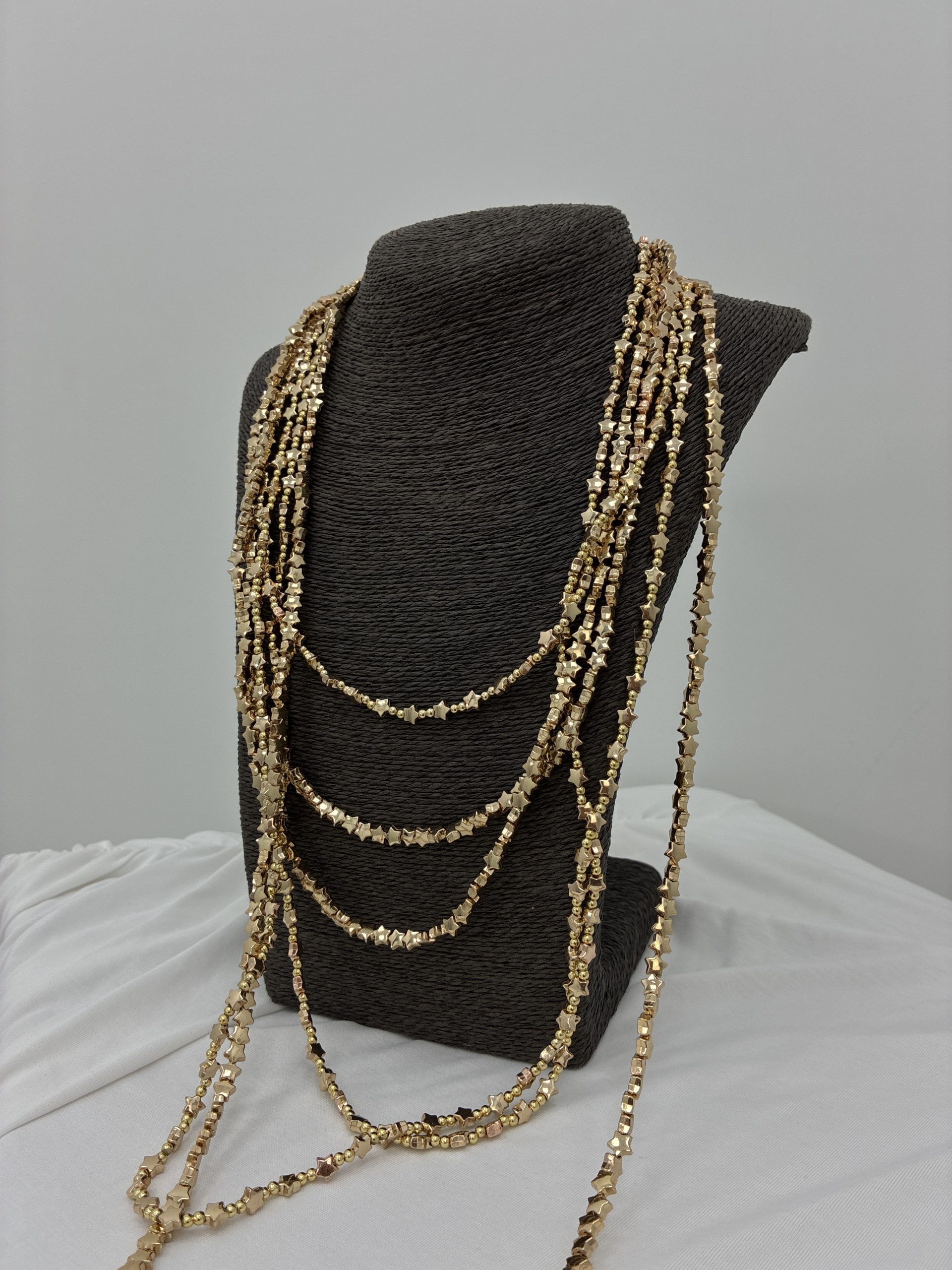 COLLAR MULTICADENA CASCADA
