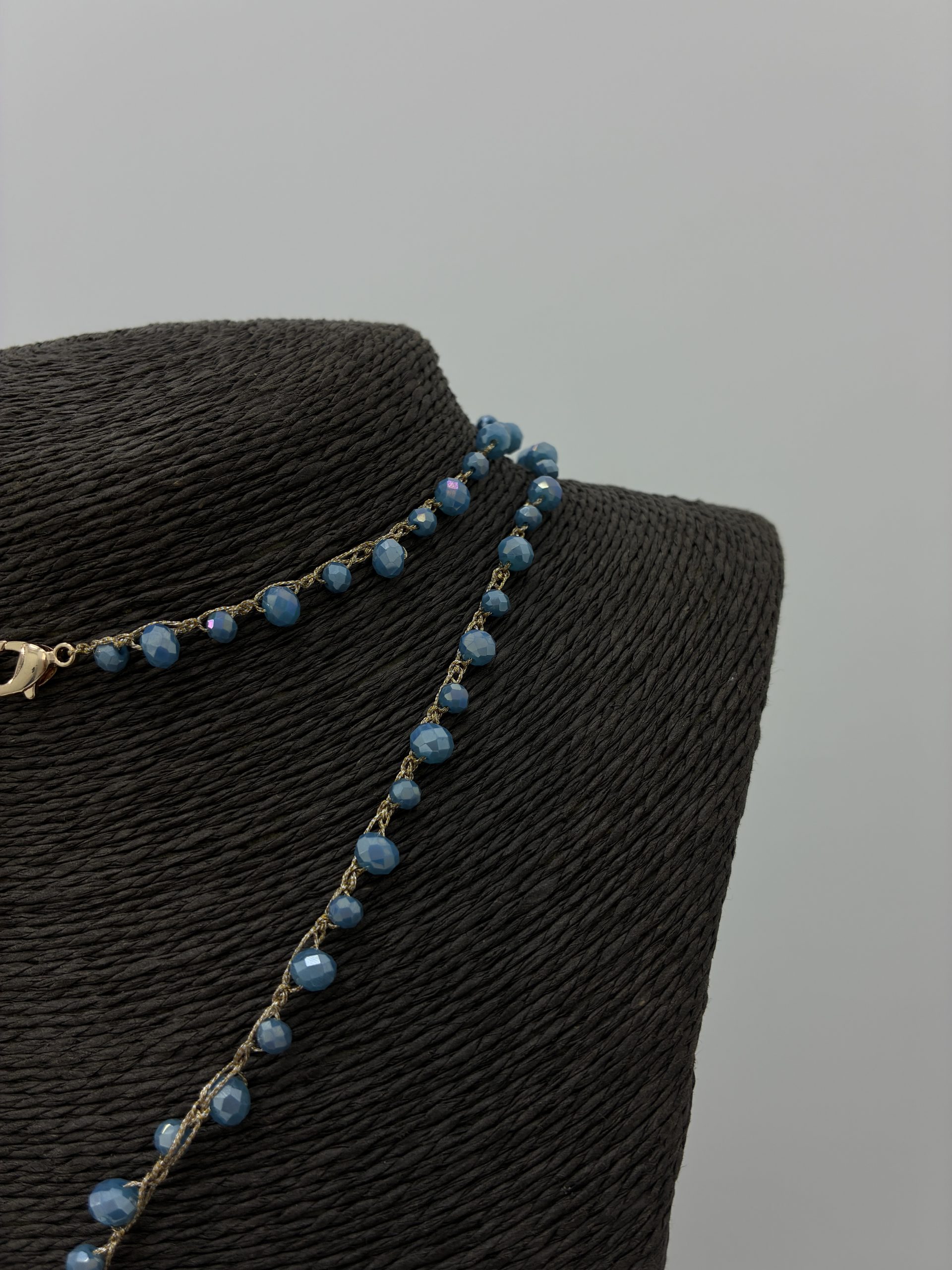 COLLAR LARGO CUENTAS CRISTAL - Imagen 2