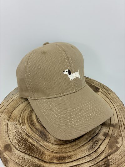 Alternative view of GORRA CAMEL BORDADO PERRITO