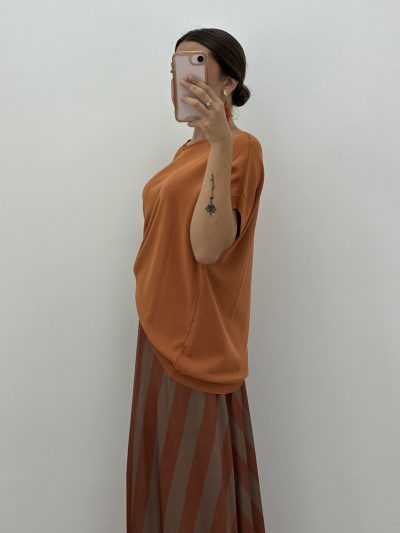 Alternative view of JERSEY OVERSIZE PUNTO FINO TEJA