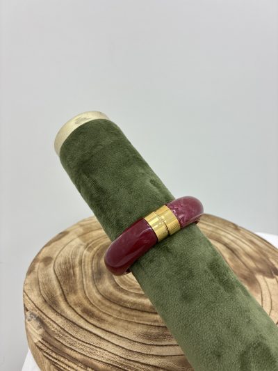 PULSERA RÍGIDA BURDEOS