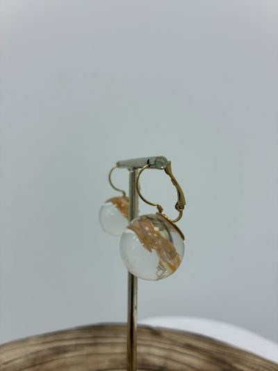 PENDIENTES CRISTAL CAMEL