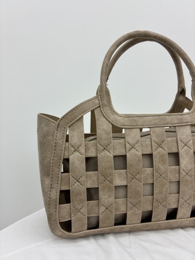 BOLSO CALADO TAUPE
