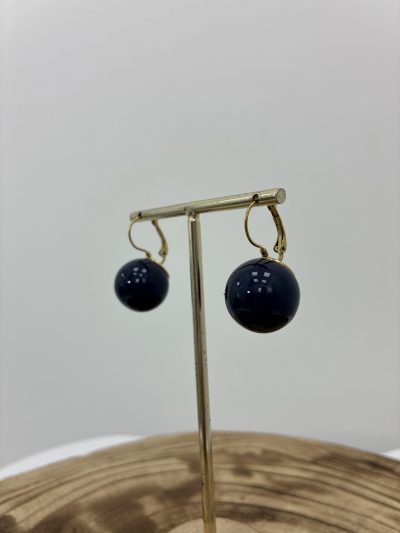 PENDIENTES ESFERA MARINO