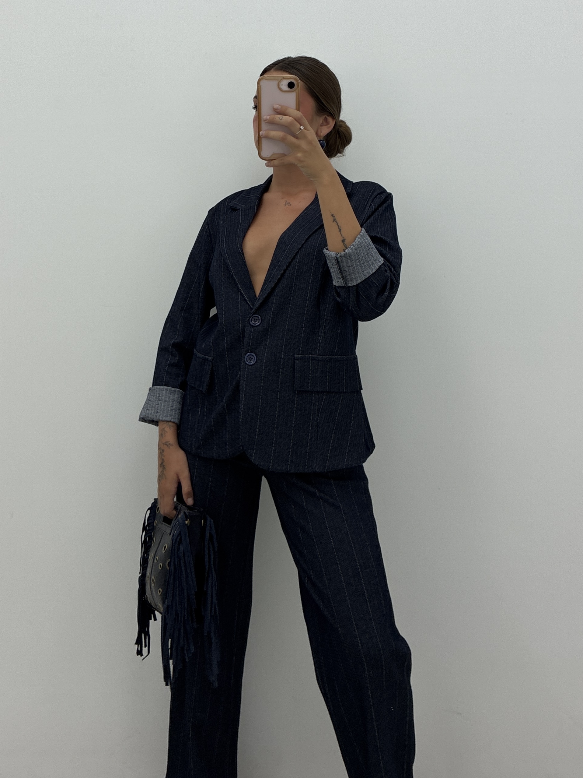 BLAZER DENIM RAYA DIPLOMÁTICA